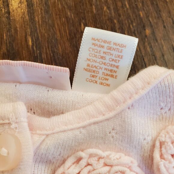 Lot of 2 Baby‎ 0-3 First Impressions & Grain de blé Girl's Matching Set- Outfits - Picture 14 of 16